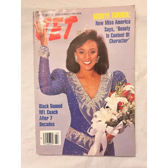 Vintage Jet Magazines Lot (3) 1989 - Debbye Turner,  Nba Star Isiah Thomas - Picture 4 of 6